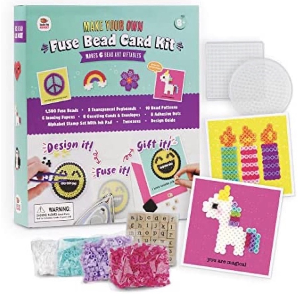Fuse Bead Card Kit - Multicolor